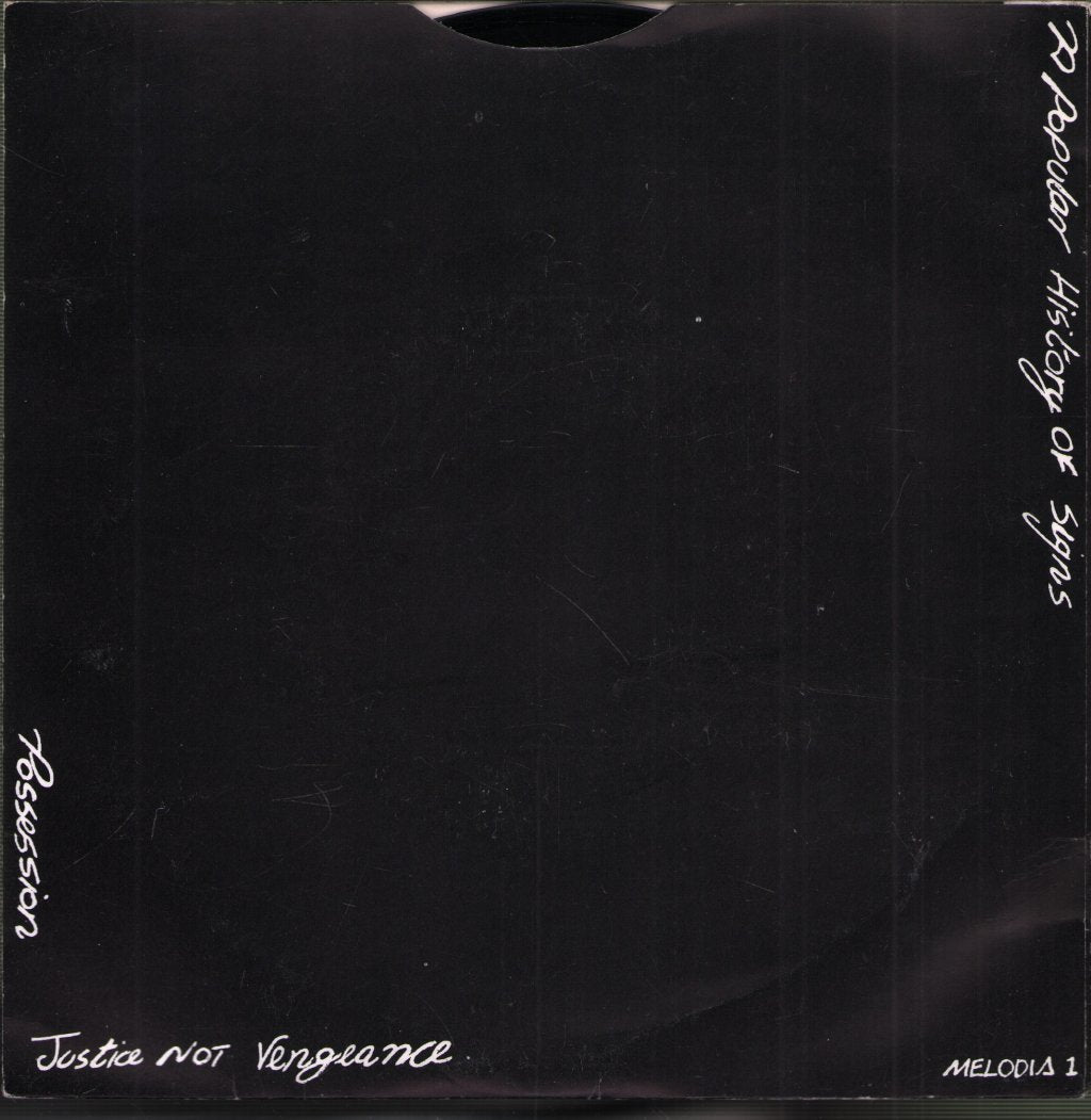 A Popular History Of Signs - Justice Not Vengeance - 7 Inch