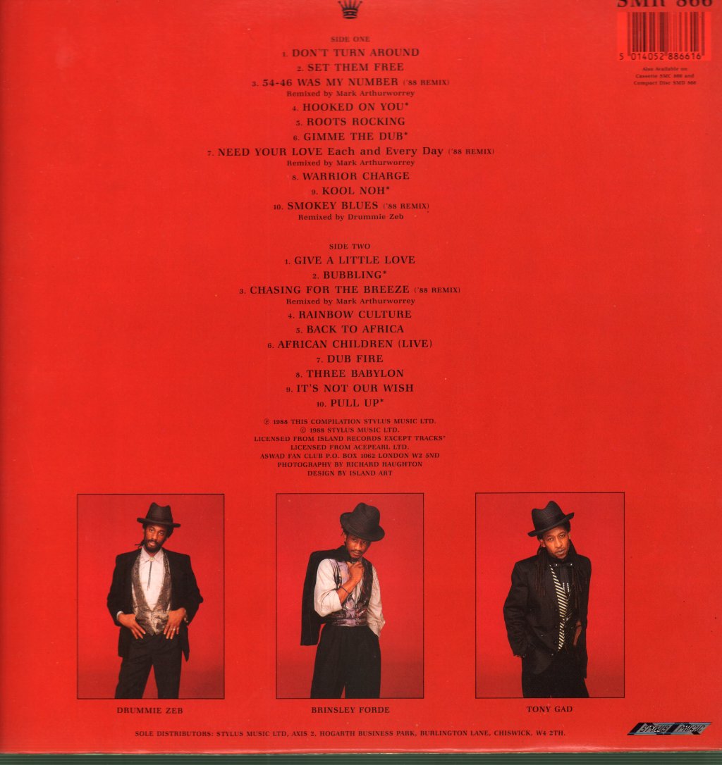 Aswad - Renaissance (20 Crucial Tracks) - Lp