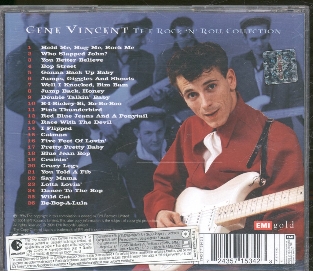 Gene Vincent - Rock 'N' Roll Collection - Cd