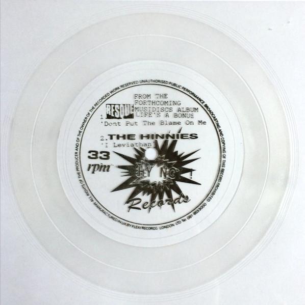 Resque / Hinnies - Don't Put The Blame On Me / I Leviathan - 7 Inch