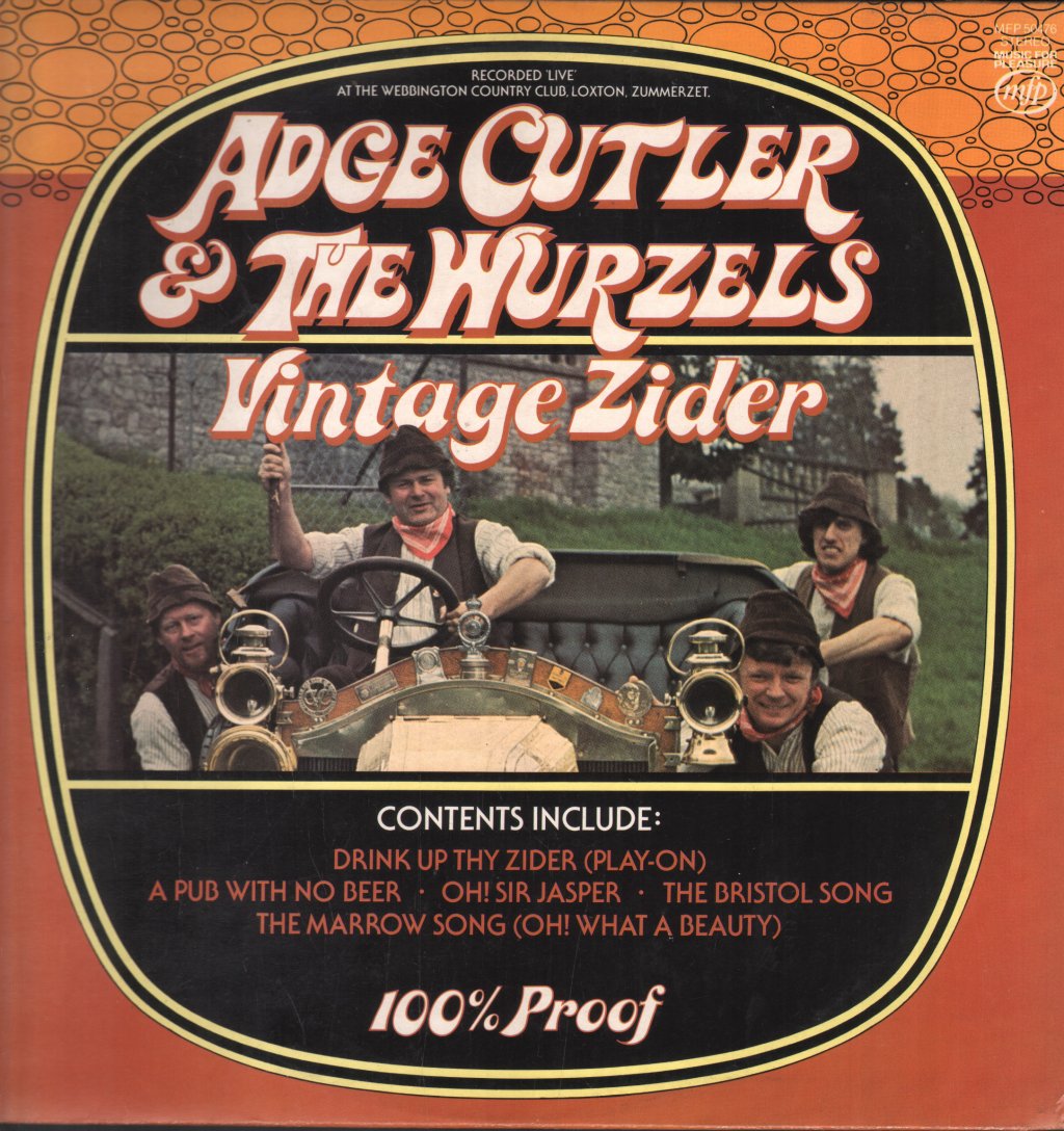Adge Cutler And The Wurzels - Vintage Zider - Lp