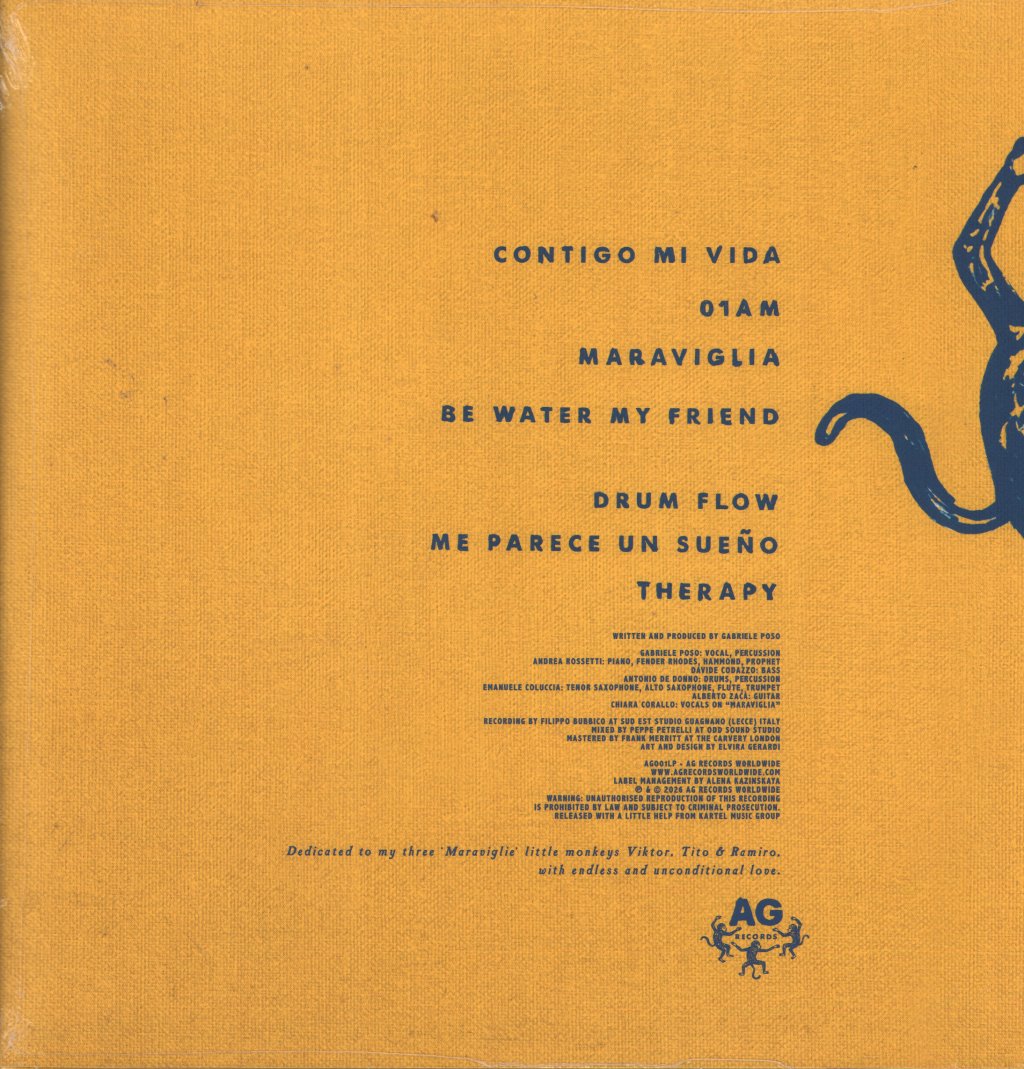 Gabriele Poso - Maraviglia - Lp