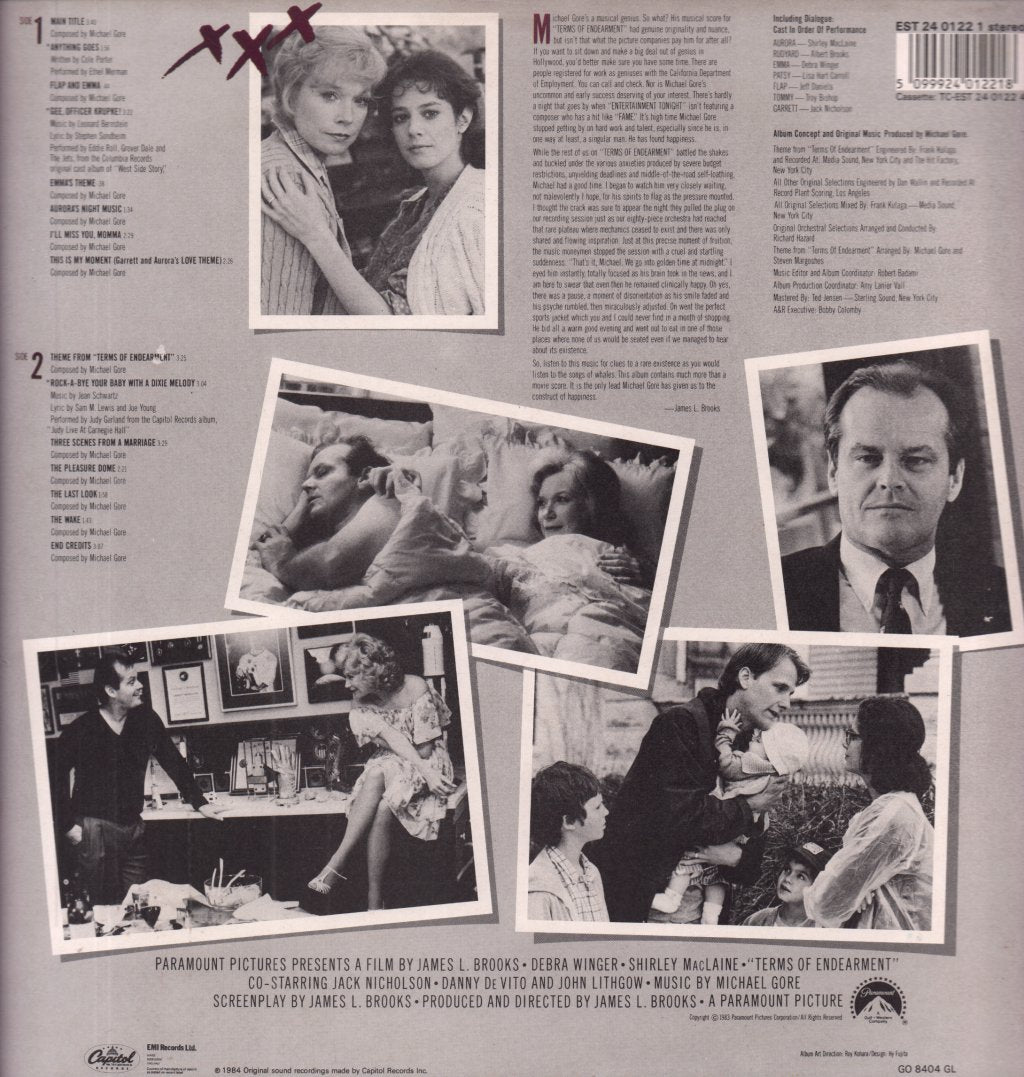 Michael Gore - Terms Of Endearment - Lp
