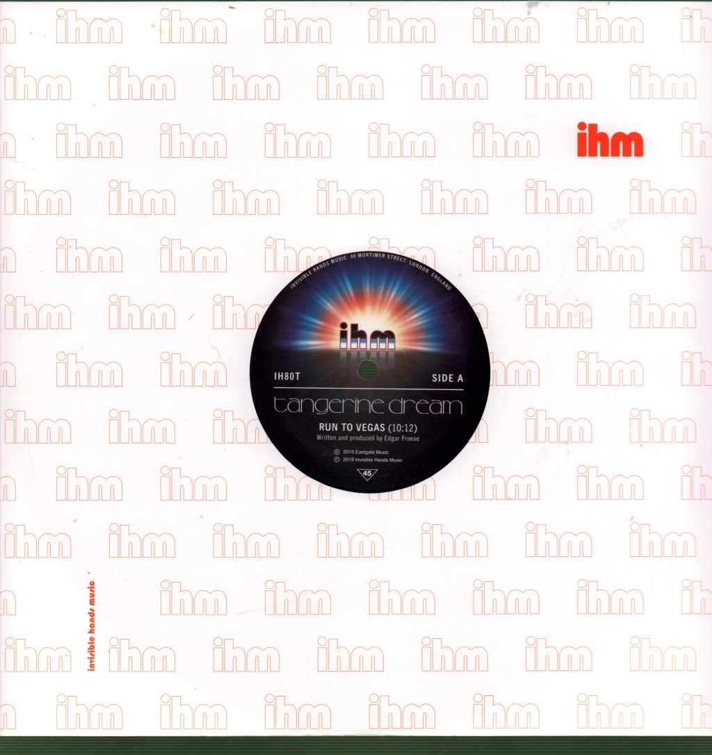 Tangerine Dream - Run To Vegas / Leviathan - 12 Inch