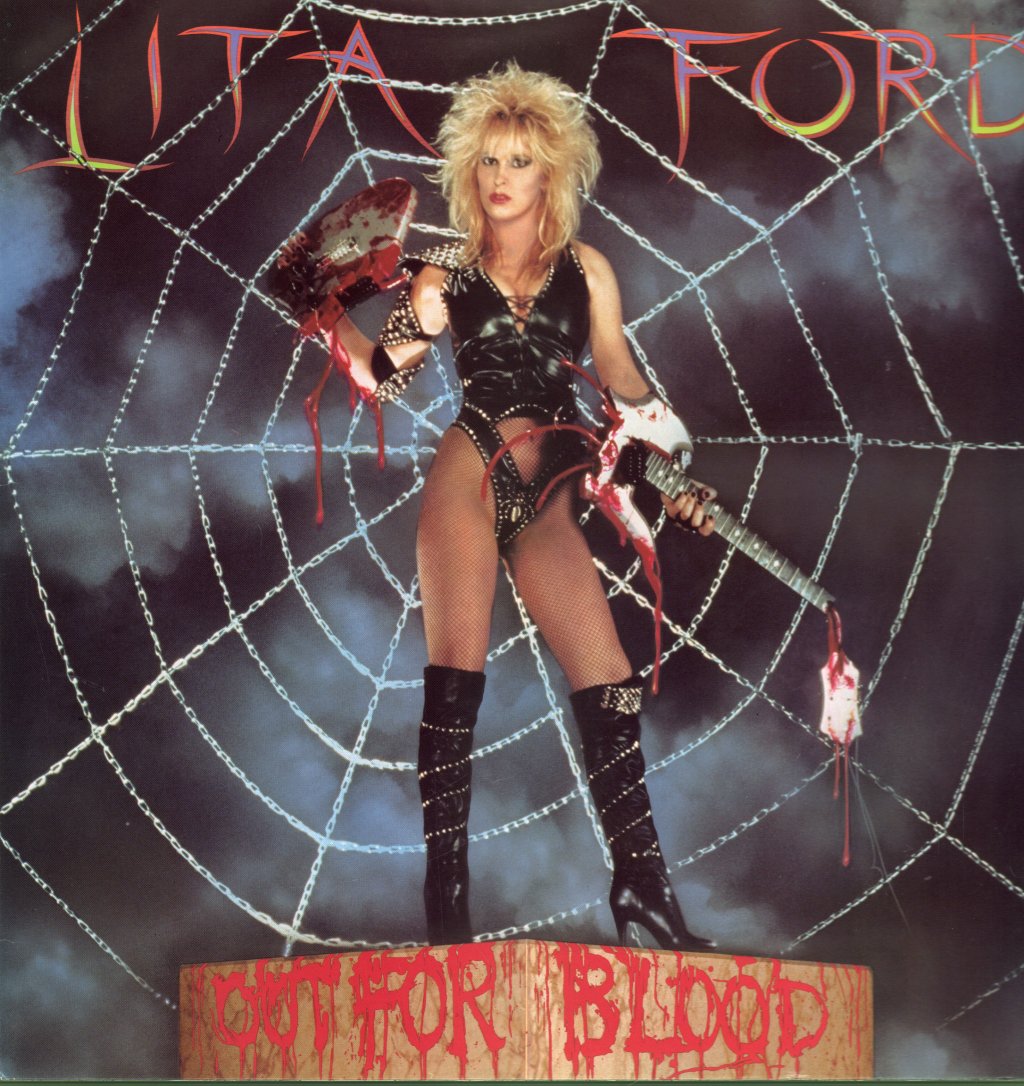 Lita Ford - Out For Blood - Lp
