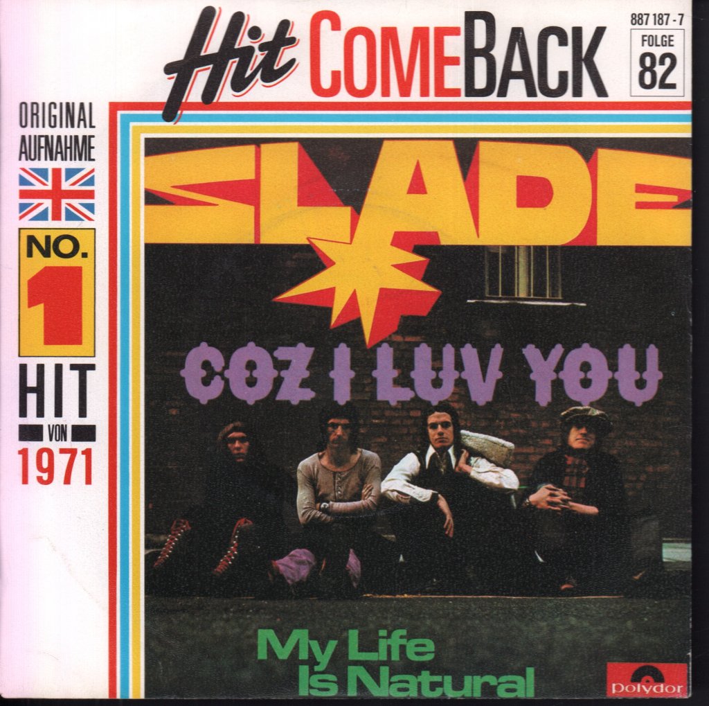 Slade - Coz I Luv You - 7 Inch