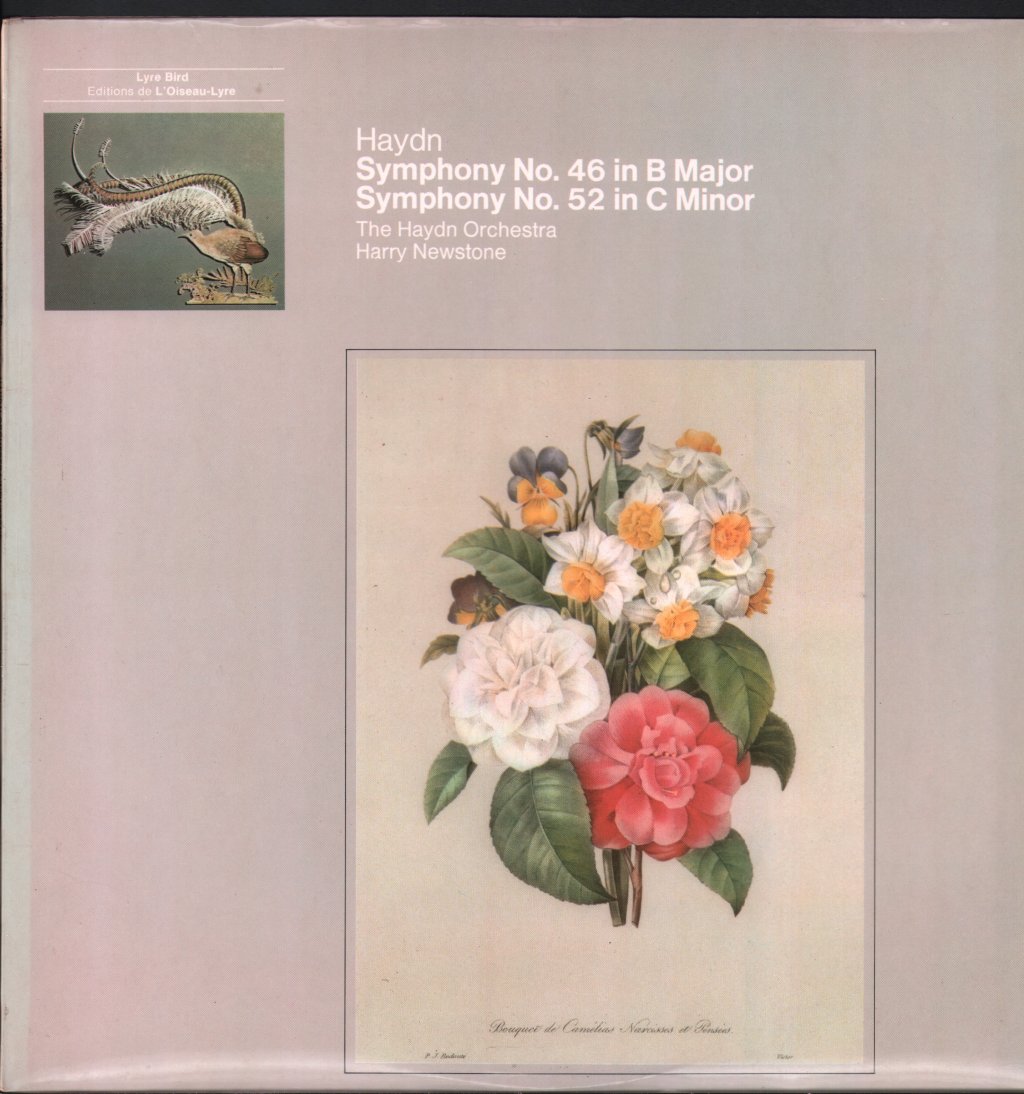 Haydn Orchestra / Harry Newstone - Haydn - Symphony No. 46 In B Major / Symphony No. 52 In C Minor - Lp