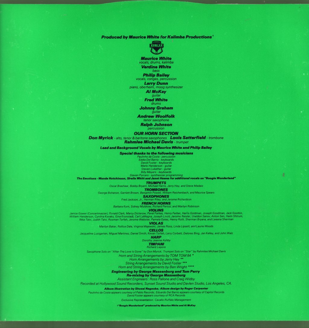 Earth Wind And Fire - I Am - Lp