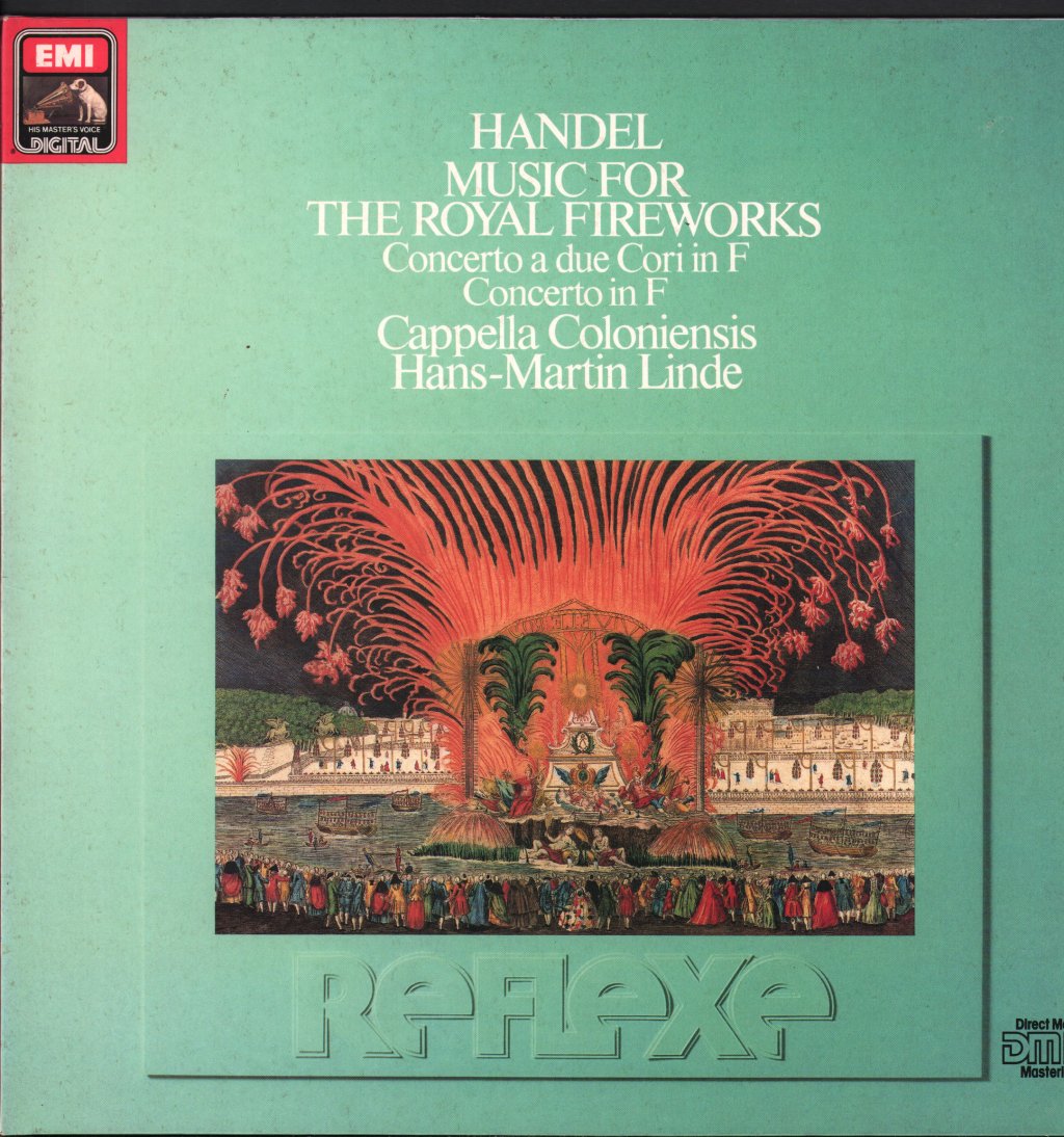 Cappella Coloniensis / Hans-Martin Linde - Handel - Music For The Royal Fireworks / Concerti A Due Cori In F / Concerto In F - Lp