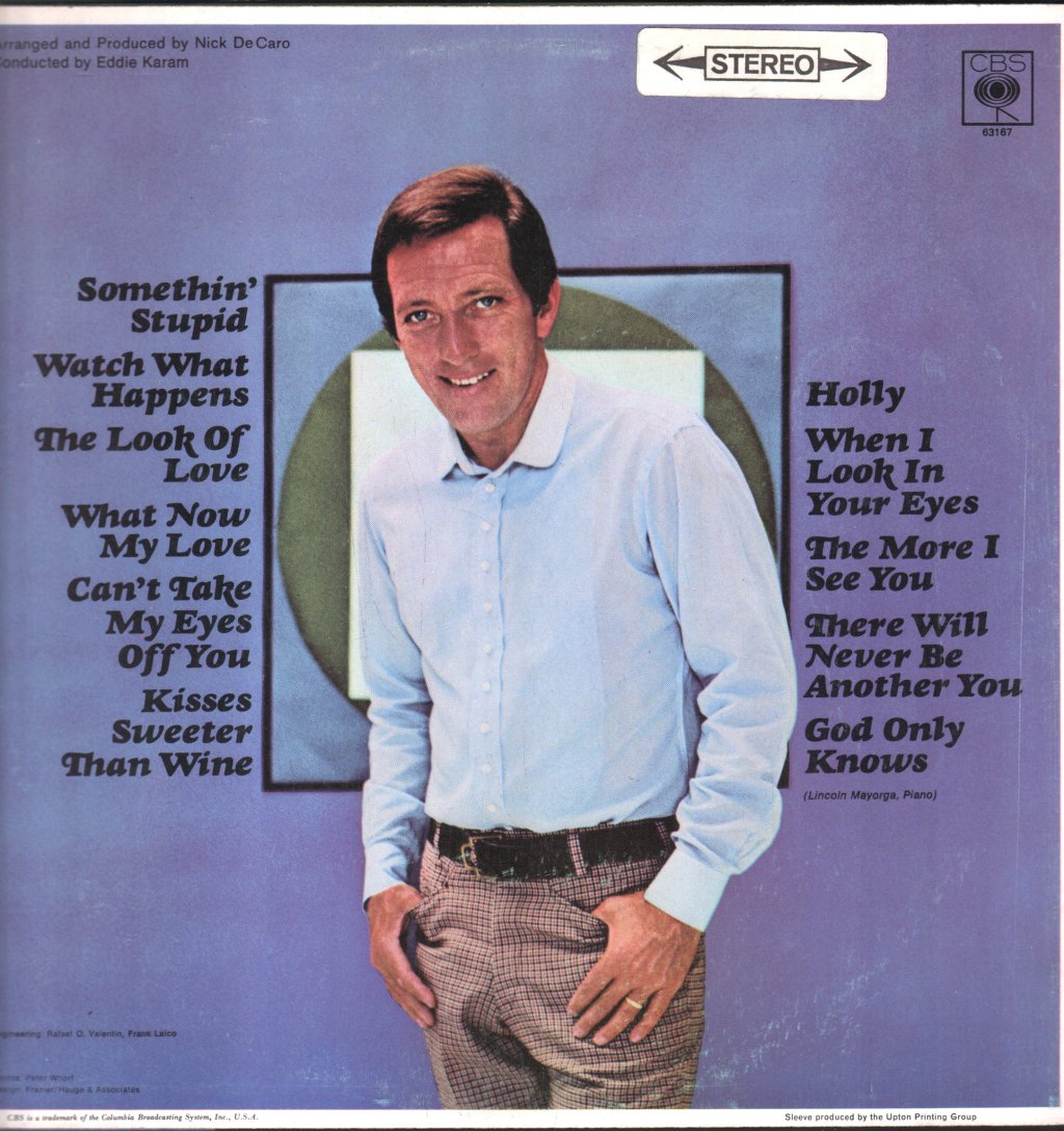 Andy Williams - Love Andy - Lp