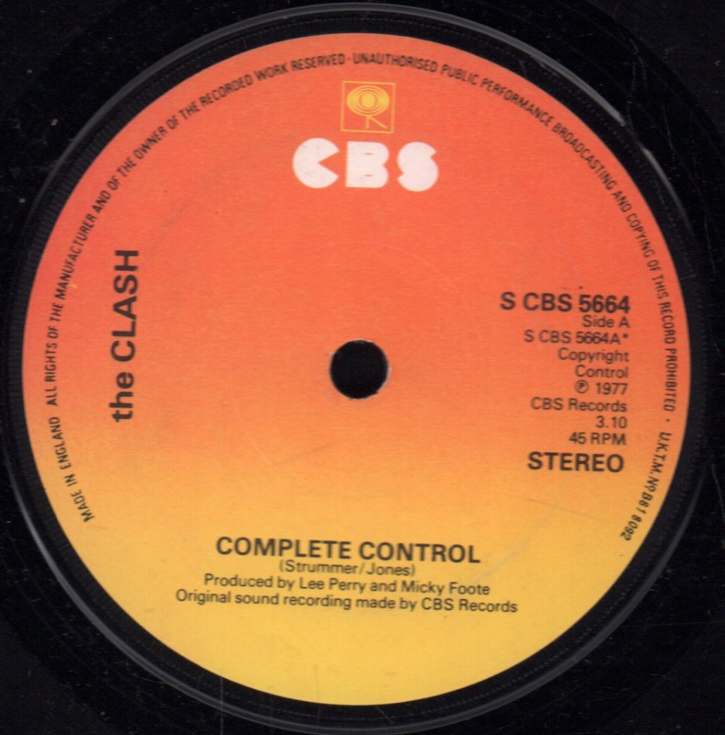Clash - Complete Control - 7 Inch