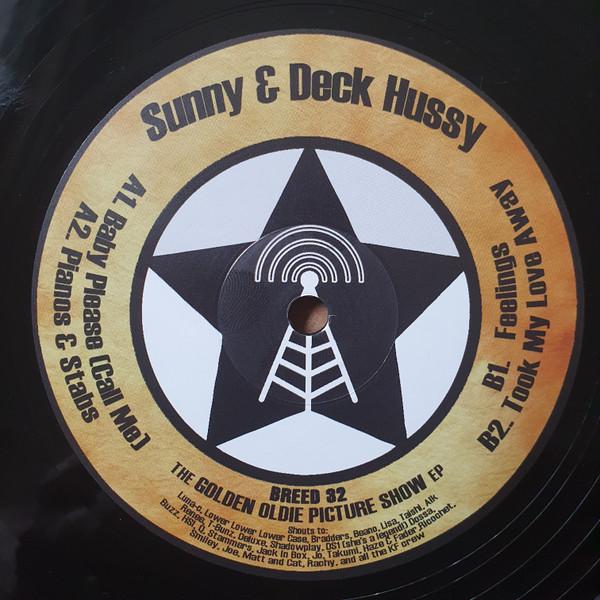 Sunny & Deck Hussy - Golden Oldie Picture Show EP - 12 Inch