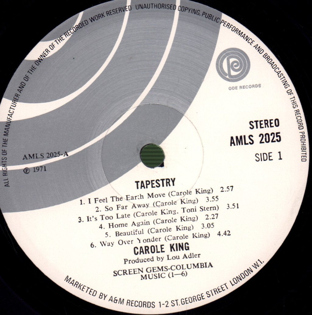 Carole King - Tapestry - Lp