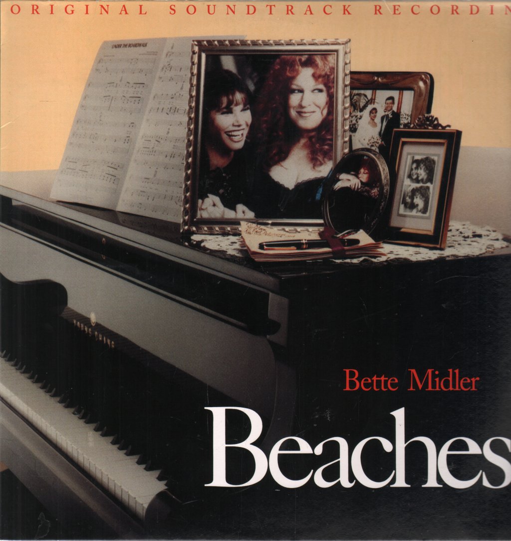 Bette Midler - Beaches Original Soundtrack Recording - Lp