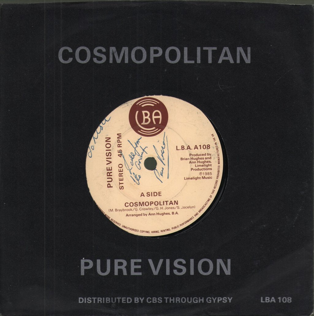Pure Vision - Cosmopolitan - 7 Inch