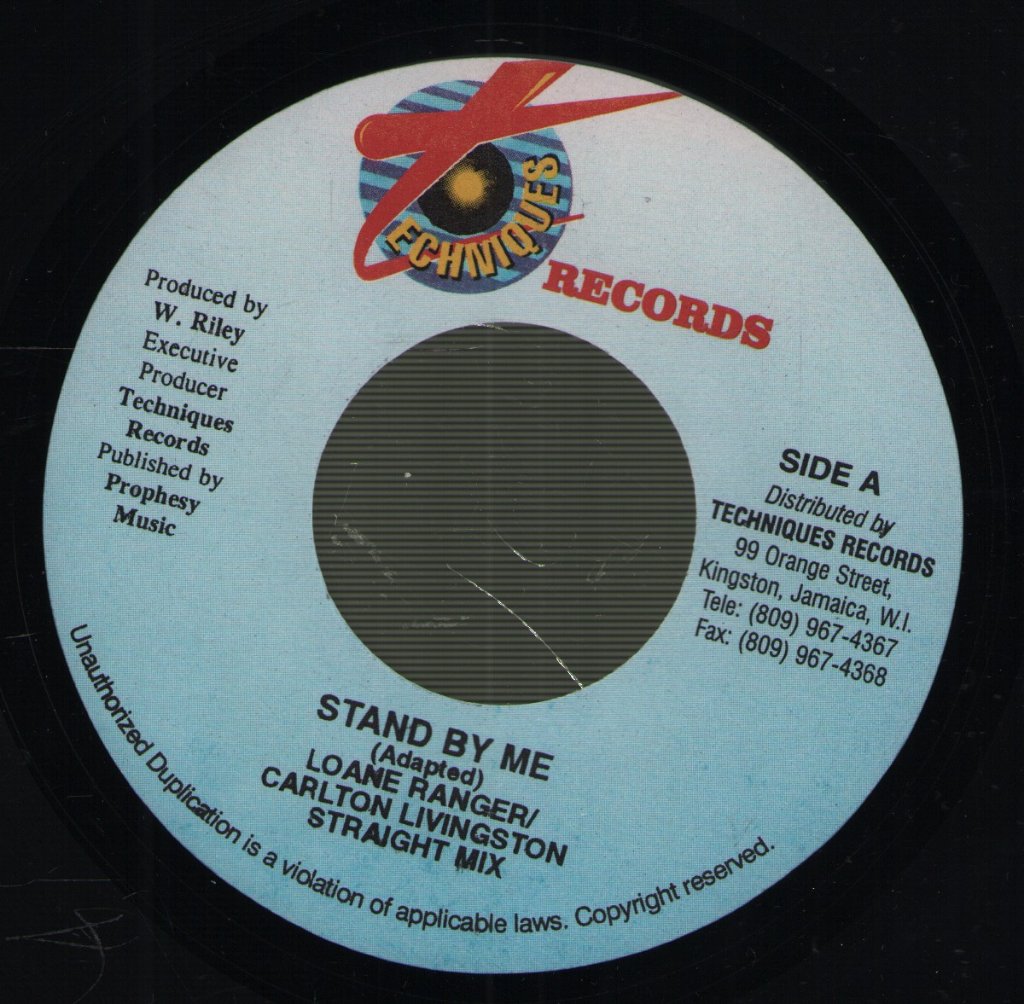 Carlton Livingston - Stand By Me - 7 Inch