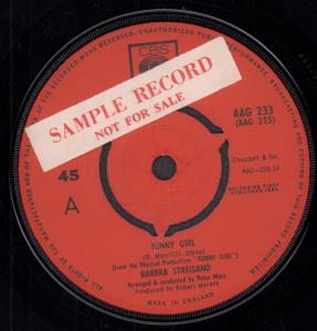 Barbra Streisand - Funny Girl - 7 Inch