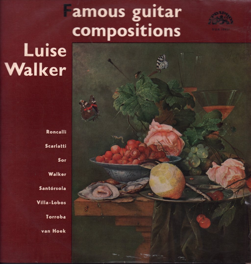 Luise Walker - Famous Guitar Compositions - Lp
