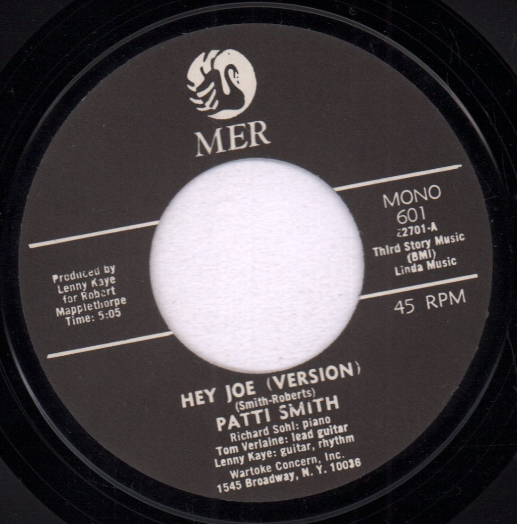 Patti Smith - Hey Joe - 7 Inch