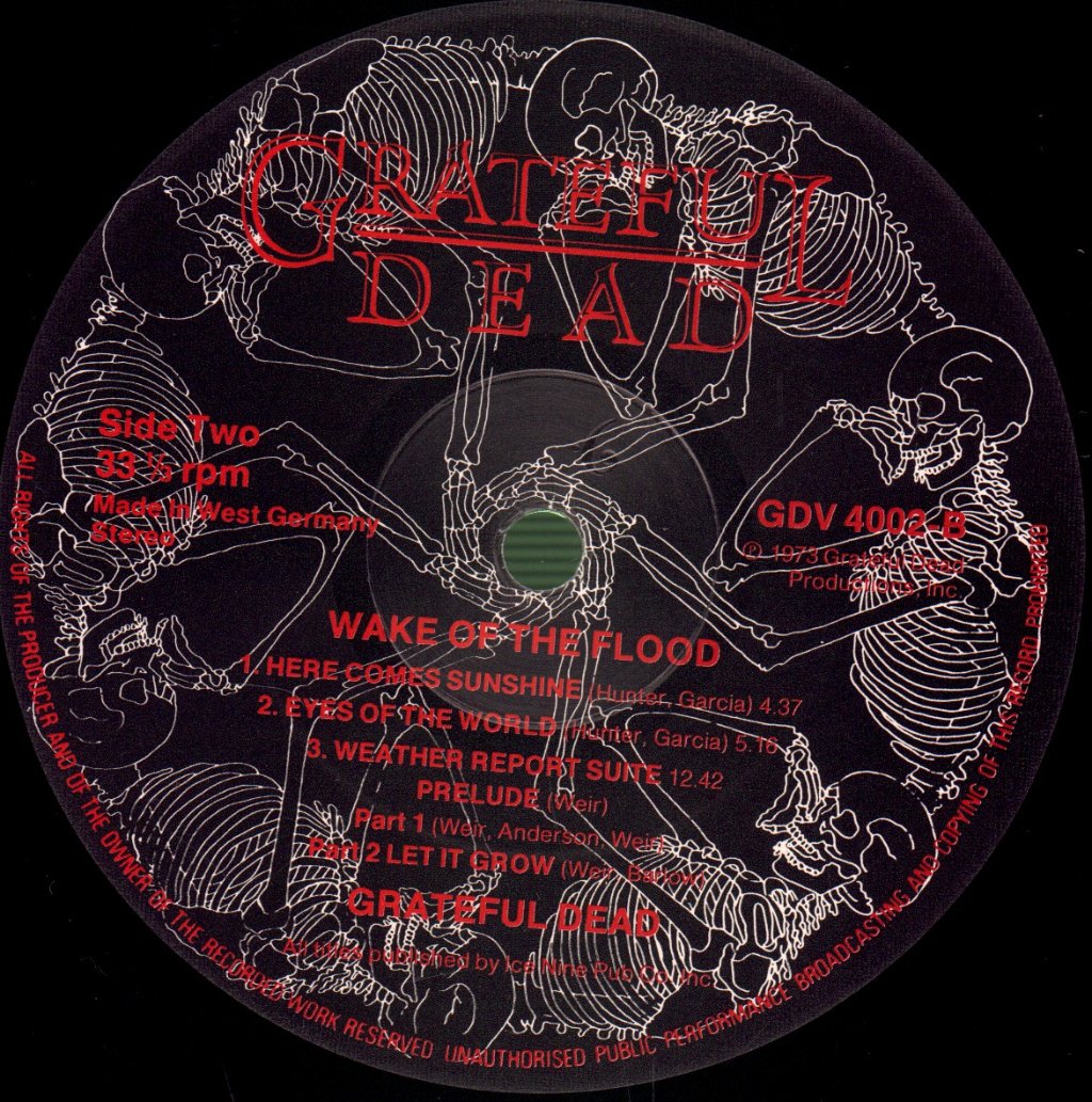 Grateful Dead - Wake Of The Flood - Lp