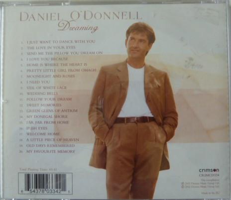 Daniel O'donnell - Dreaming - Cd
