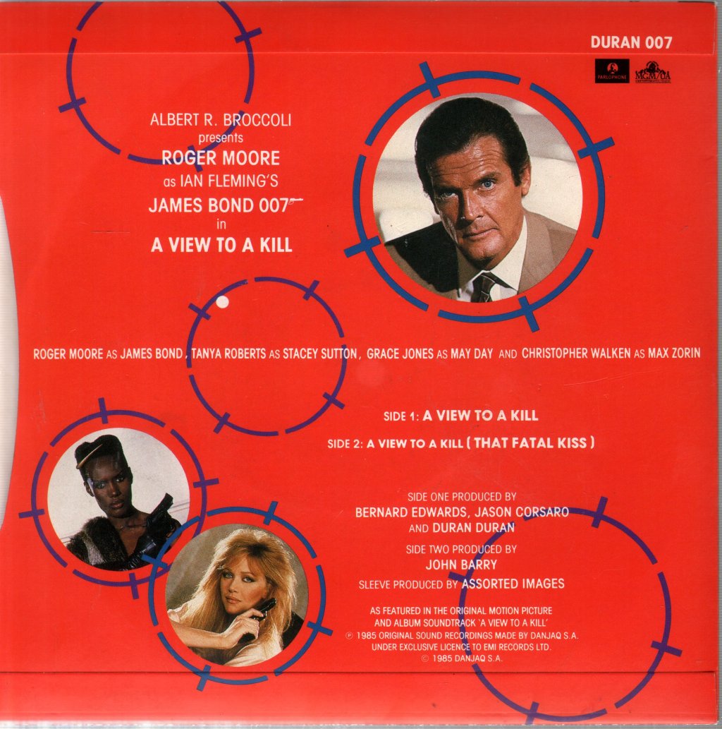 Duran Duran - A View To A Kill - 7 Inch