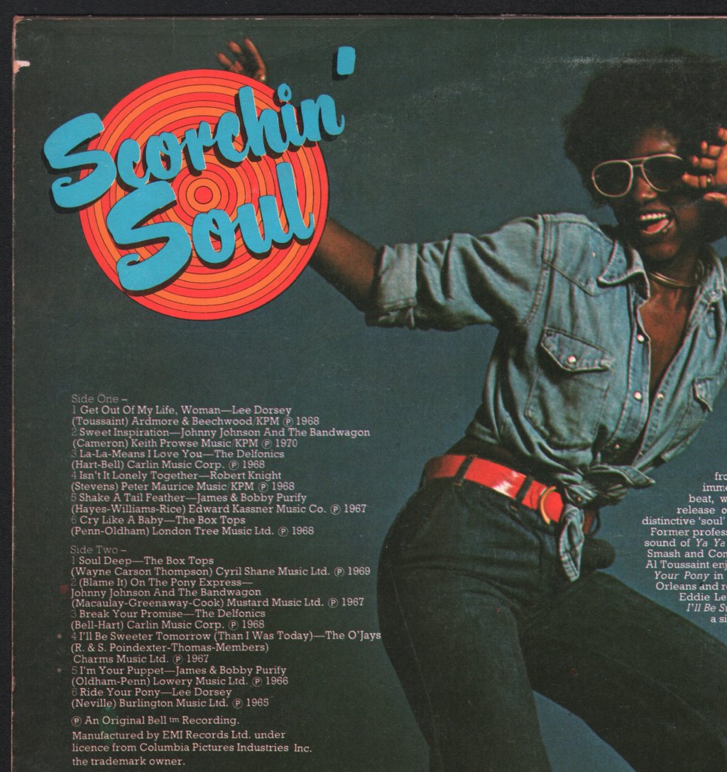 Various Artists - Scorchin' Soul - Lp