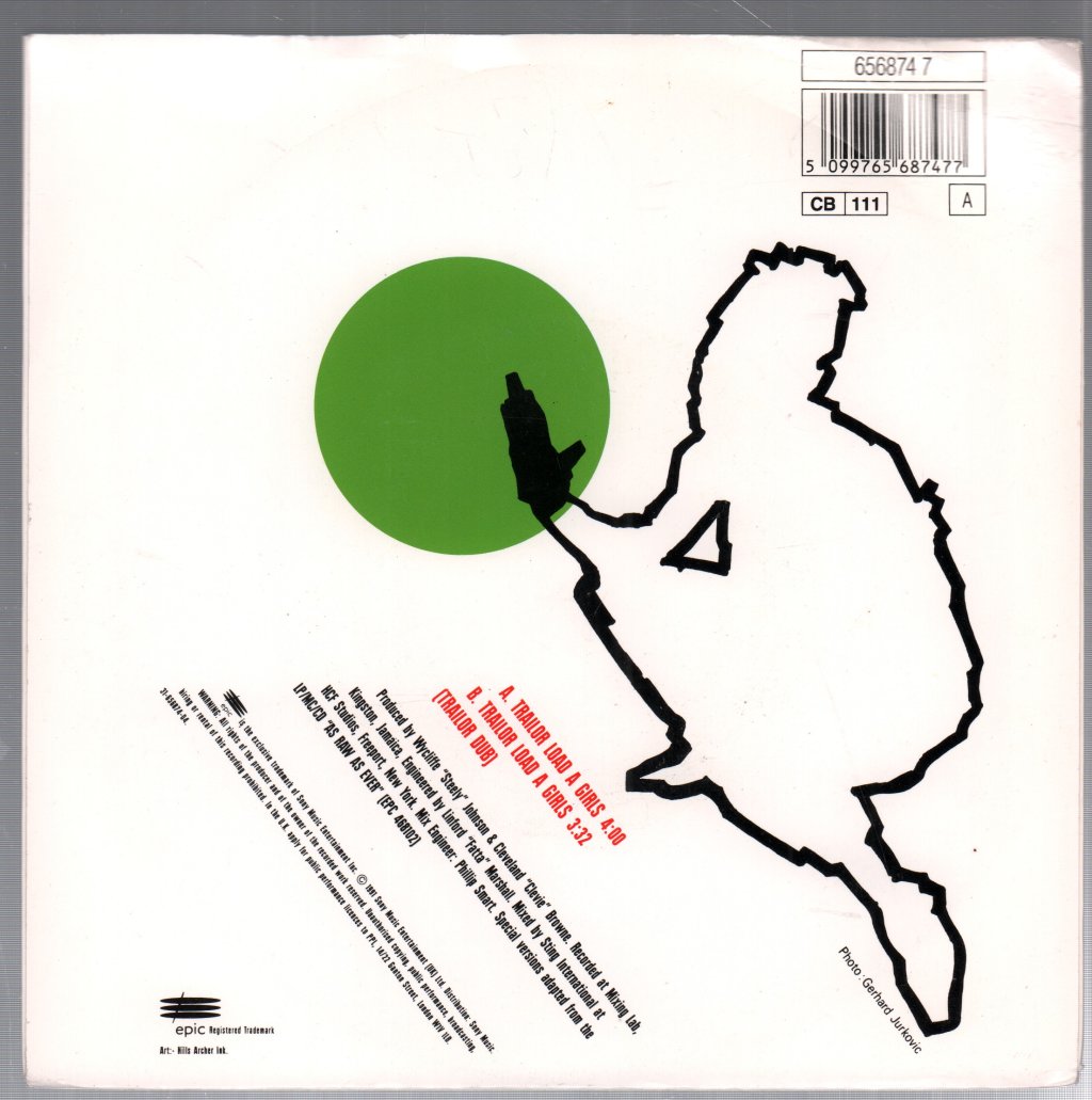 Shabba Ranks - Trailor Load A Girls - 7 Inch
