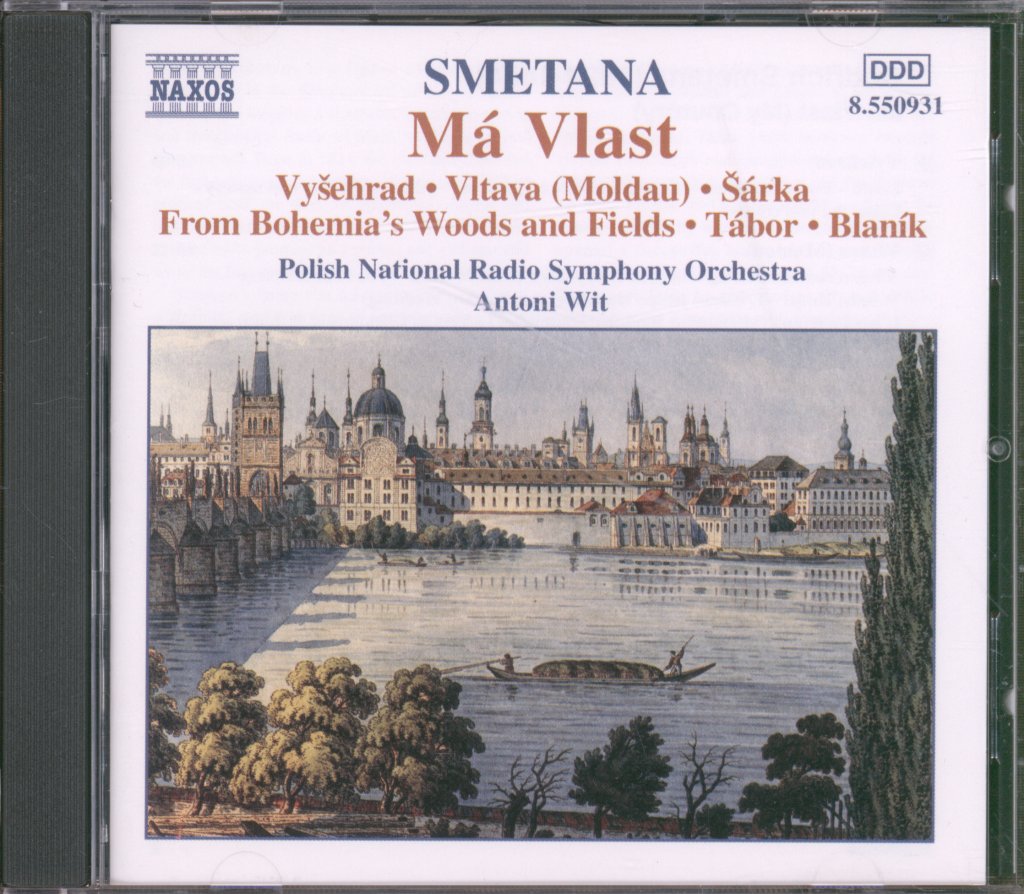 Polish National Radio Symphony Orchestra, Antoni Wit - Smetana - Má Vlast (My Country = Mein Vaterland) - Cd