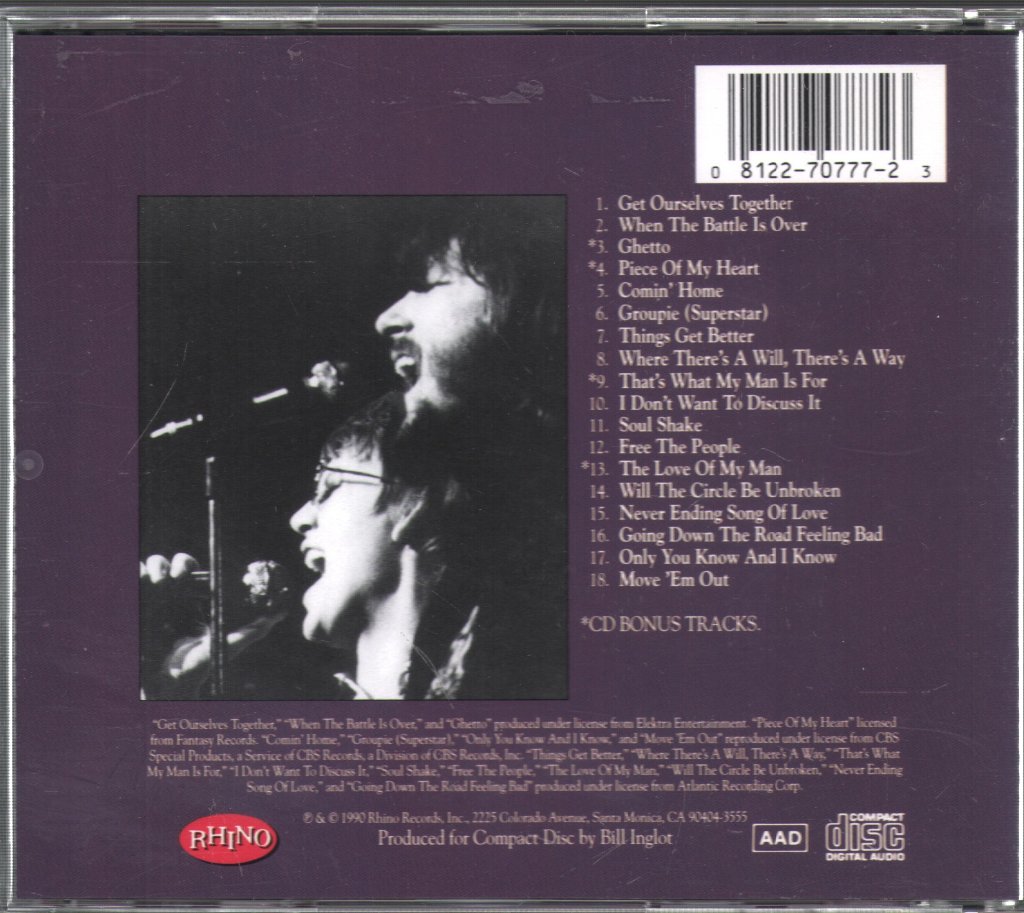Delaney & Bonnie - Best Of Delaney & Bonnie - Cd