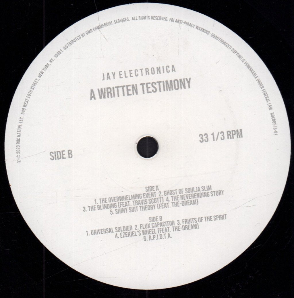 Jay Electronica - A Written Testimony - Lp