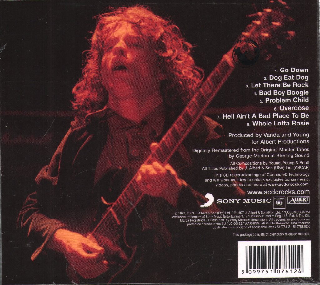 AC/DC - Let There Be Rock - Cd