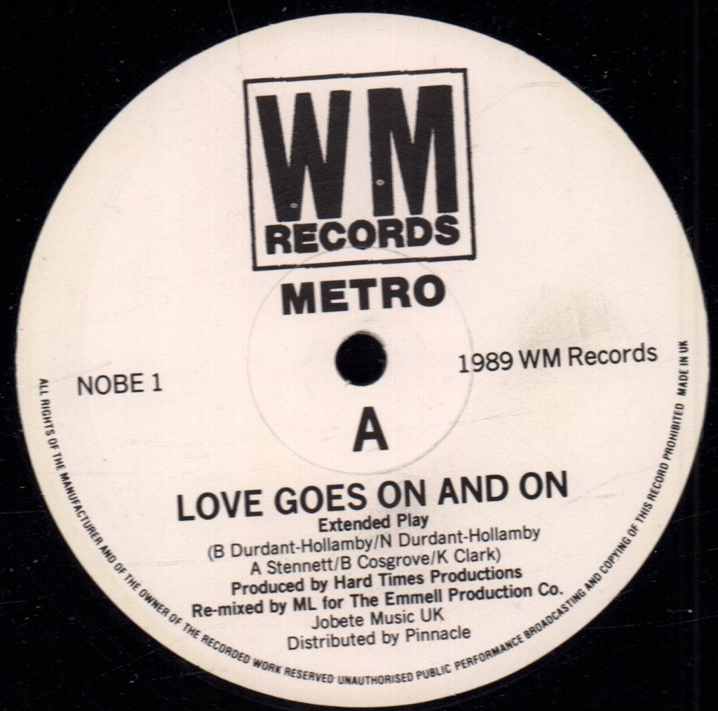 Metro - Love Goes On And On - 12 Inch