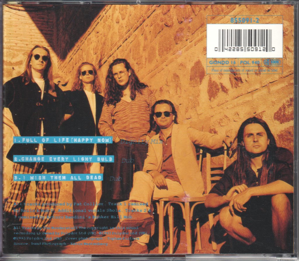 Wonder Stuff - Full Of Life - Cd