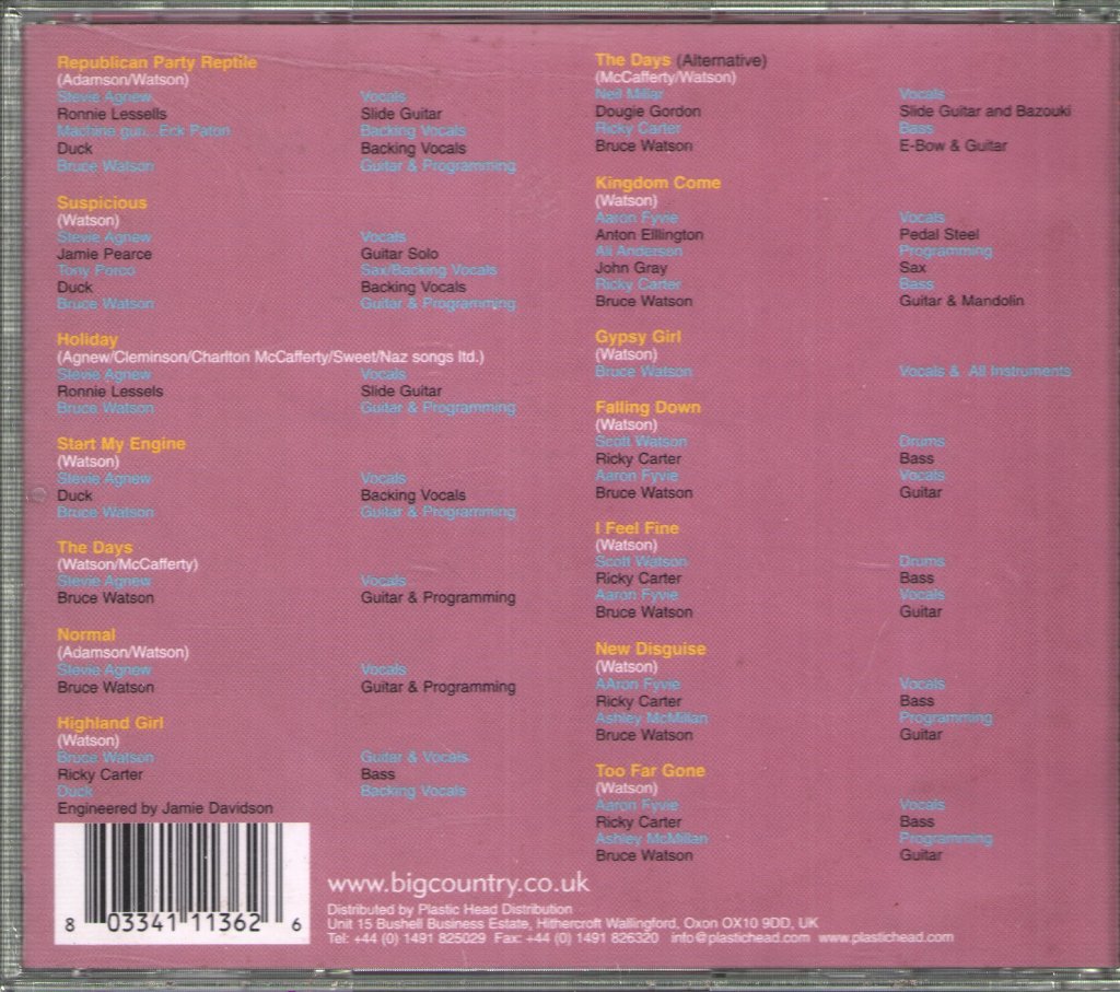 Bruce Watson's Wild Blue Yonder - Snorkelling With God - Cd