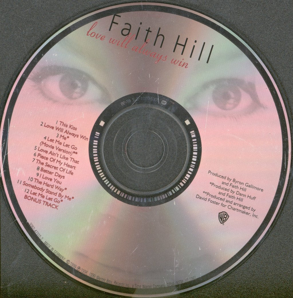 Faith Hill - Love Will Always Win - Cd
