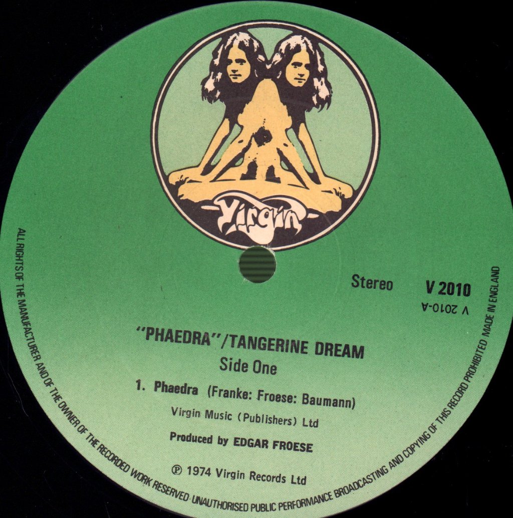 Tangerine Dream - Phaedra - Lp