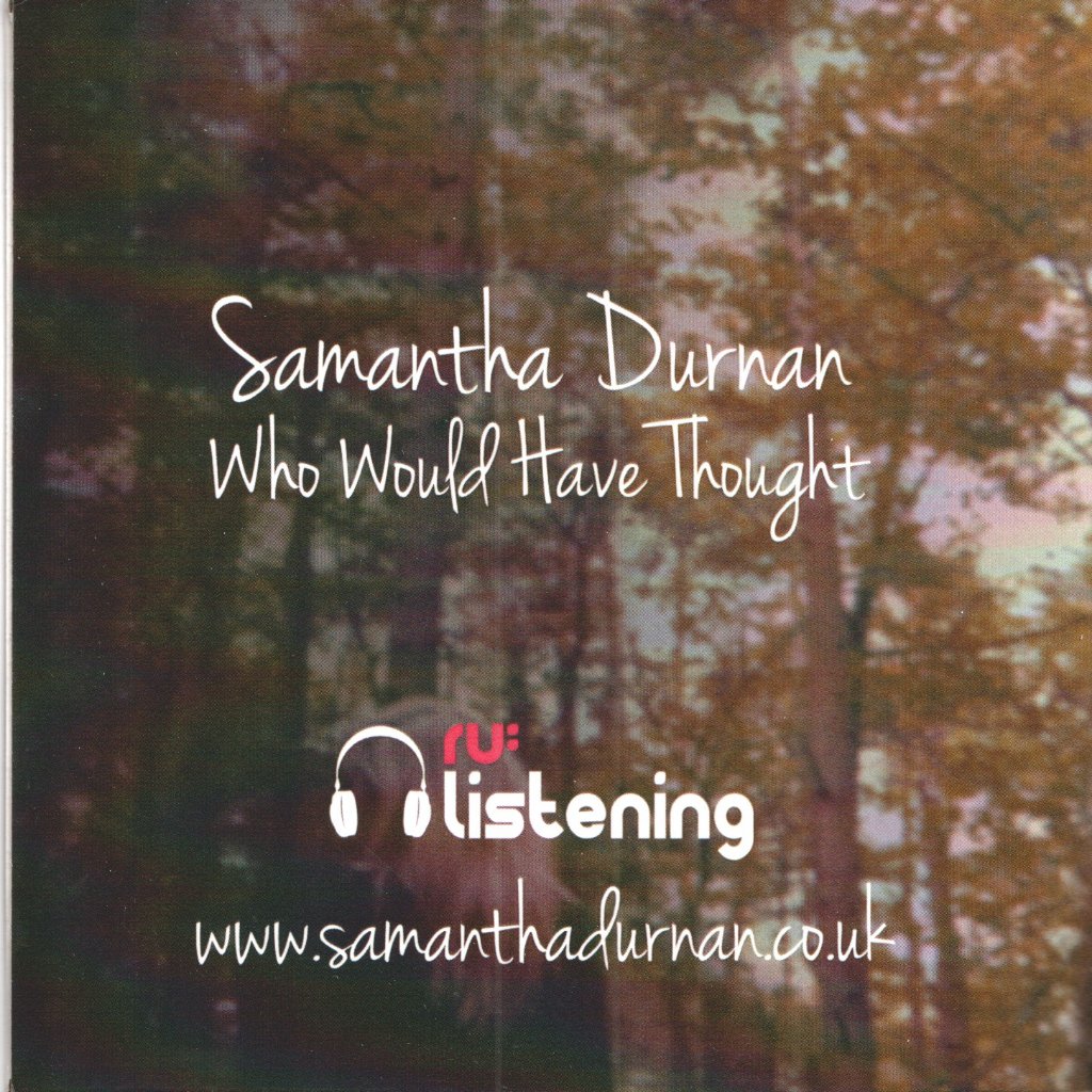 samantha durnan - who would have thought - Cdr