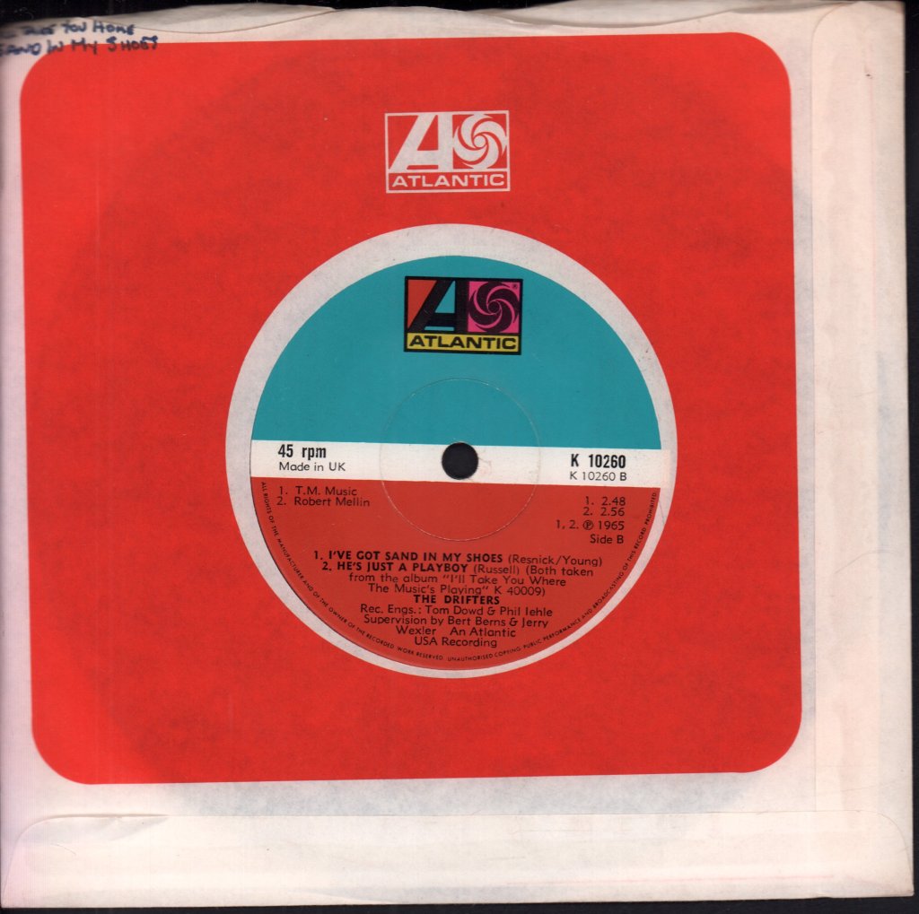 Drifters (Soul Group) - I'll Take You Home - 7 Inch
