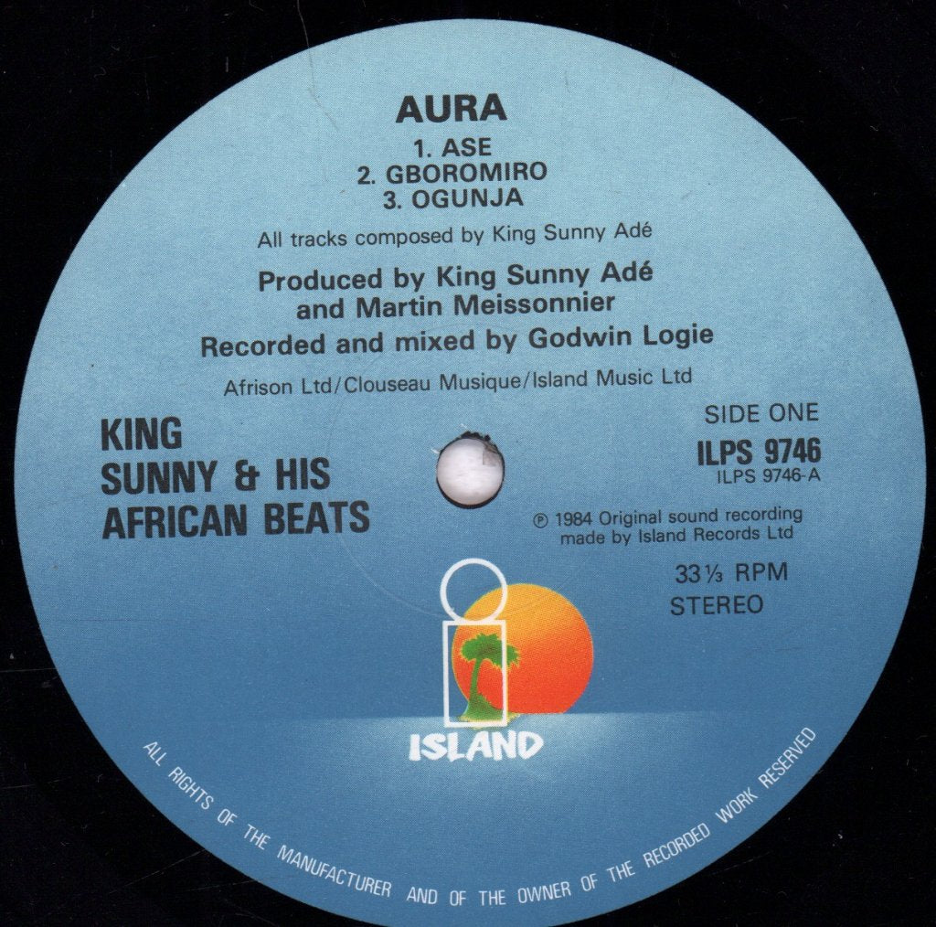 King Sunny Ade And His African Beats - Aura - Lp