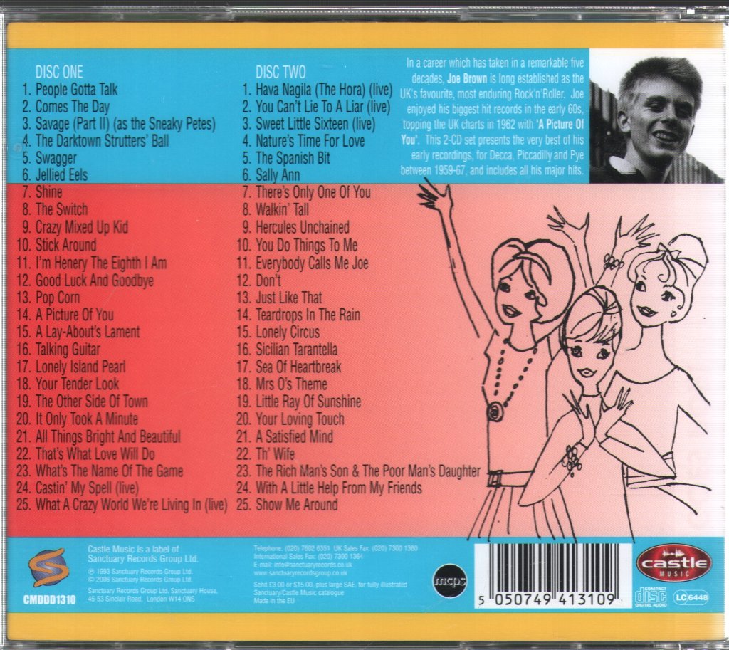 Joe Brown - Joe Brown Story: The Picadilly/Pye Anthology - Double Cd