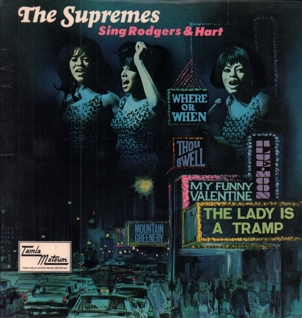 Supremes - Sing Rodgers And Hart - Lp
