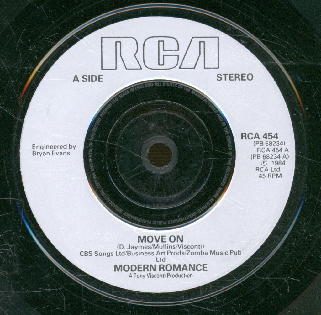 Modern Romance - Move On - 7 Inch