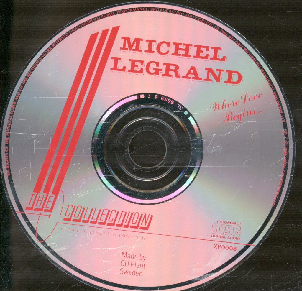 Michel Legrand - Where Love Begins - Cd