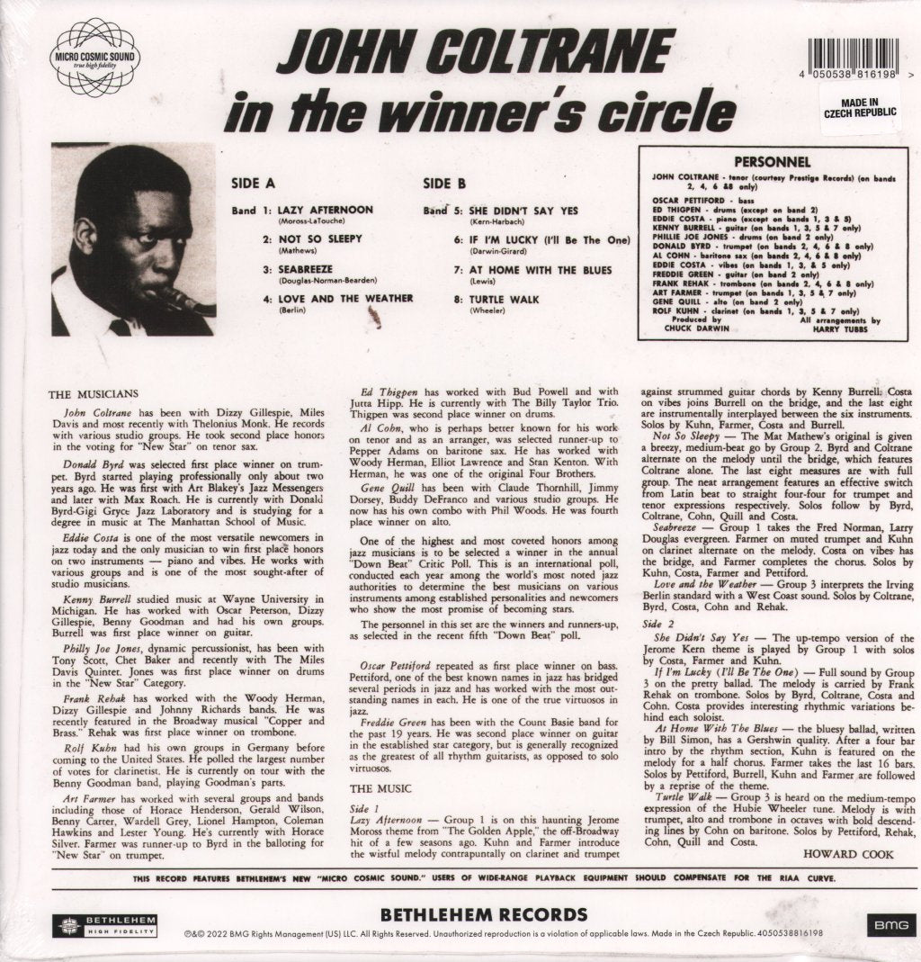John Coltrane - In the Winner's Circle - Lp