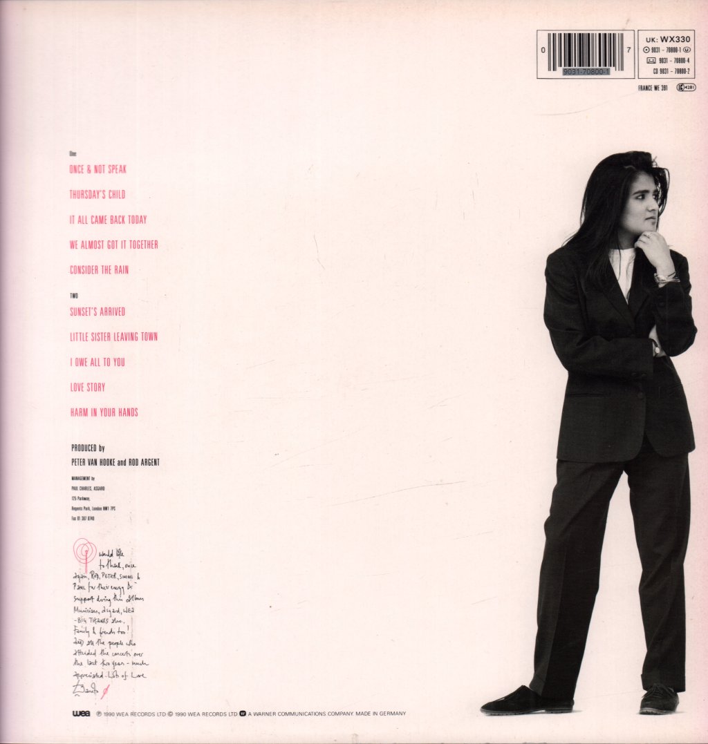 Tanita Tikaram - Sweet Keeper - Lp