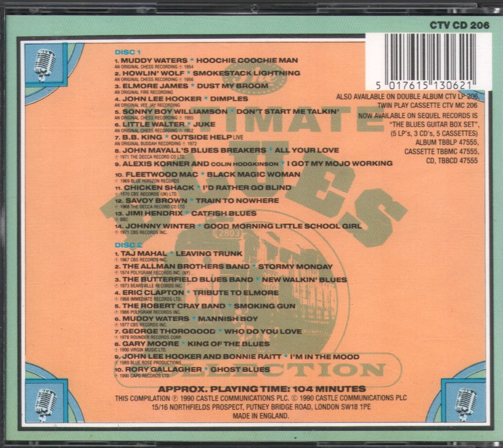 Various Artists - Ultimate Blues Collection - Cd Set