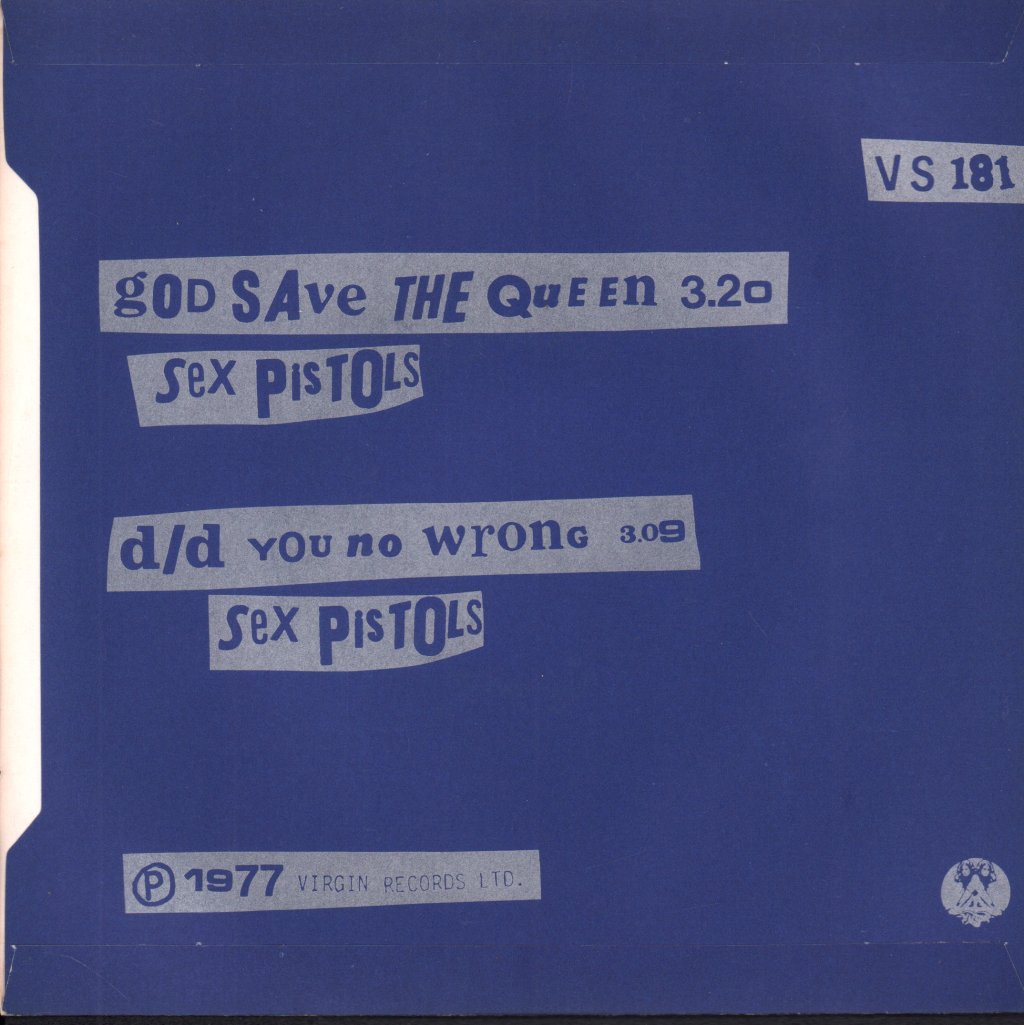 Sex Pistols - God Save The Queen - 7 Inch