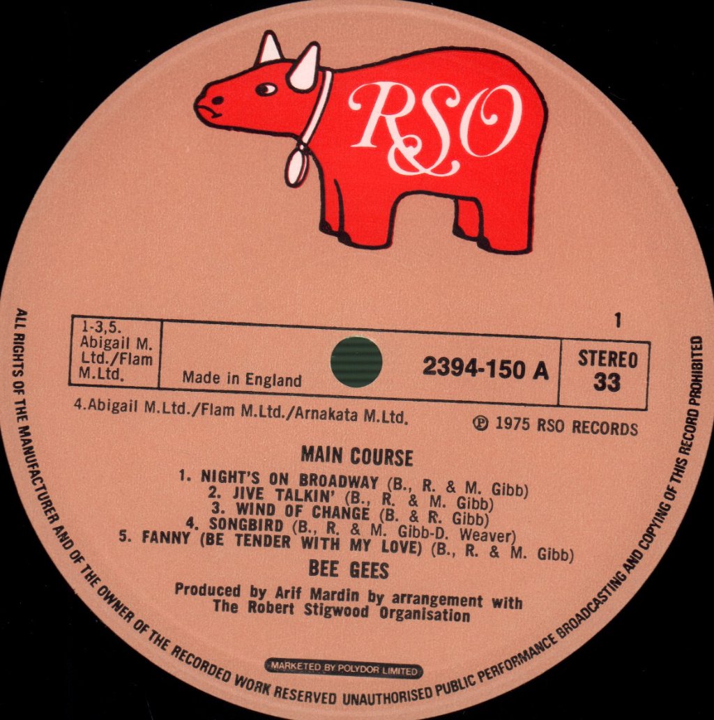 Bee Gees - Main Course - Lp