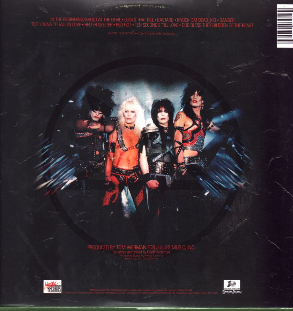 Mötley Crüe - Shout At The Devil - Lp